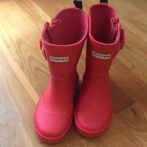 Hunter rain boots